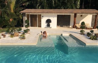 Foto 1 - Las Terrenas : Front Beach And Garden Villa With Private Staff