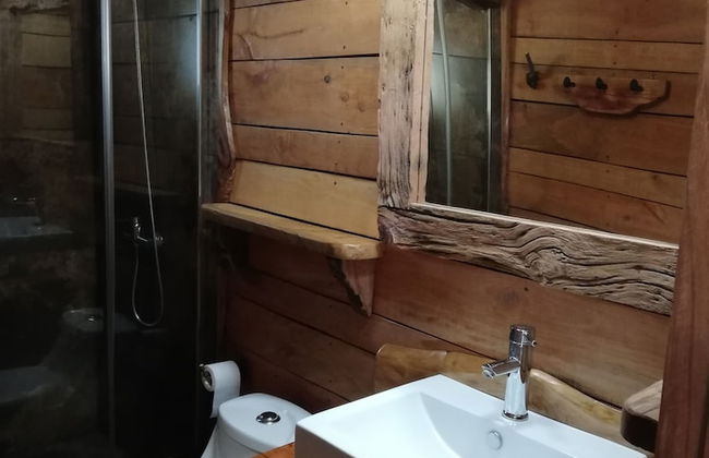 Cabaña Rústica 2 Maravillosa,con Troncos Nativos, con Orilla de Río Trancura - Foto 22