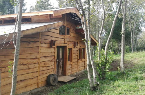 Foto 45 - Cabaña Rústica 2 Maravillosa,con Troncos Nativos, con Orilla de Río Trancura