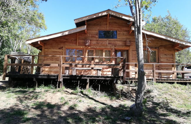 Cabaña Rústica 2 Maravillosa,con Troncos Nativos, con Orilla de Río Trancura - Foto 53