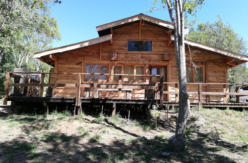 Foto 53 - Cabaña Rústica 2 Maravillosa,con Troncos Nativos, con Orilla de Río Trancura