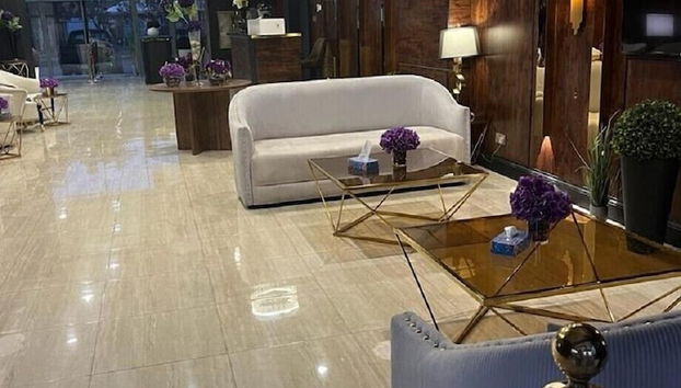 Sitzecke in der Lobby