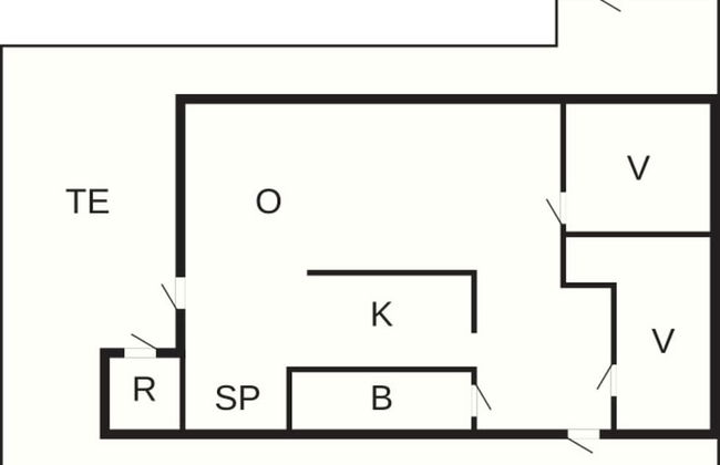 6 Person Holiday Home in Nykobing Sj - Foto 8