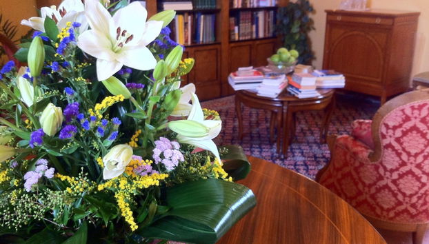 Sitzecke in der Lobby