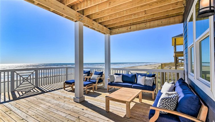 Photo 1 - Freeport Beachfront Home w/ Deck, Ocean Views