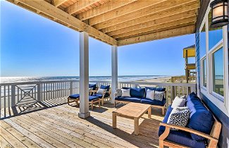 Photo 1 - Freeport Beachfront Home w/ Deck, Ocean Views