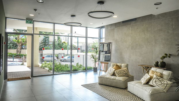 Coin salon dans le hall