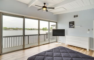 Photo 3 - Riverfront Elkhart Rental: Deck & Ping Pong Table