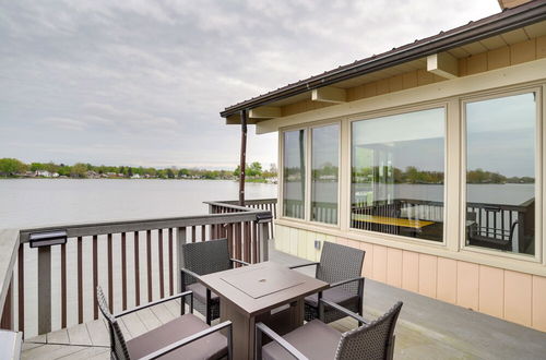 Photo 13 - Riverfront Elkhart Rental: Deck & Ping Pong Table