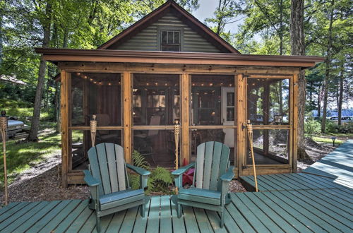 Photo 1 - Quaint & Cozy Lake Cabin w/ Dock & Beach Access