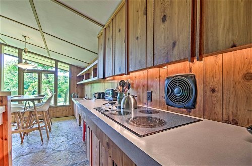 Photo 23 - Tranquil Mid-century Modern Cottage w/ Forest View