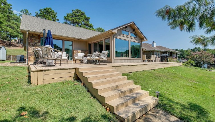 Photo 1 - Scenic Hot Springs Home: Deck w/ Water Views