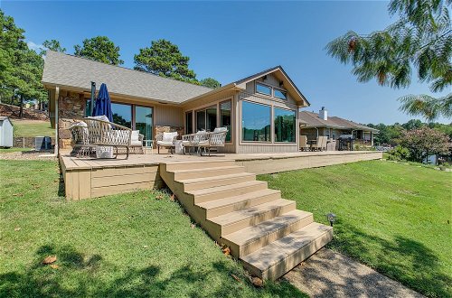 Photo 1 - Scenic Hot Springs Home: Deck w/ Water Views