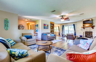 Photo 1 - Gulf Breeze Oasis w/ Patio, Grill & Beach Chairs