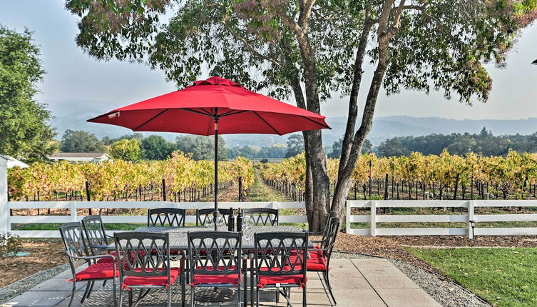 Photo 1 - Beautiful Sonoma House w/ Patio & Vineyard Views