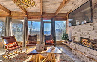 Photo 1 - Luxe Blue Ridge Mountain Retreat w/ Sauna + Creek