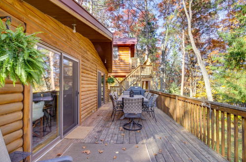 Photo 27 - Spacious Cabin on Cross Lake: Treehouse & Sauna