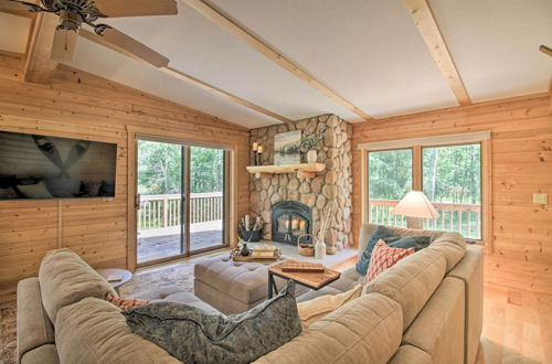 Photo 1 - Spacious Cabin on Cross Lake: Treehouse & Sauna