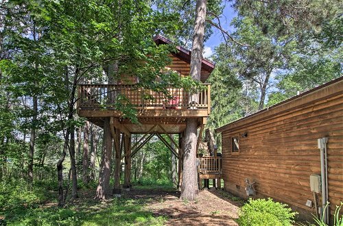 Photo 41 - Spacious Cabin on Cross Lake: Treehouse & Sauna