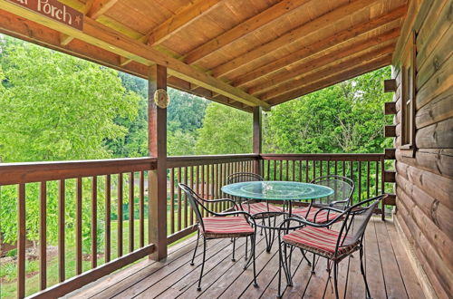 Photo 32 - Smoky Mountain Cabin w/ Game Room & Hot Tub