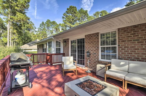 Photo 13 - Rustic Pinehurst House w/ Fire Pit & Game Room