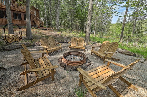 Photo 11 - Luxe Riverfront Lodge by Torch Lake With Kayaks