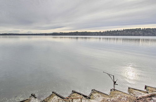 Photo 4 - Quiet Beachfront Family Home w/ Mt. Rainier Views