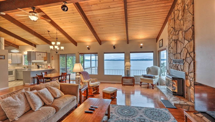 Photo 1 - Quiet Beachfront Family Home w/ Mt. Rainier Views