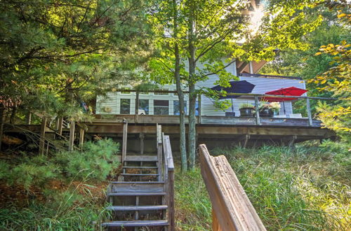 Photo 5 - Forested Pentwater Vacation Rental - Walk to Beach