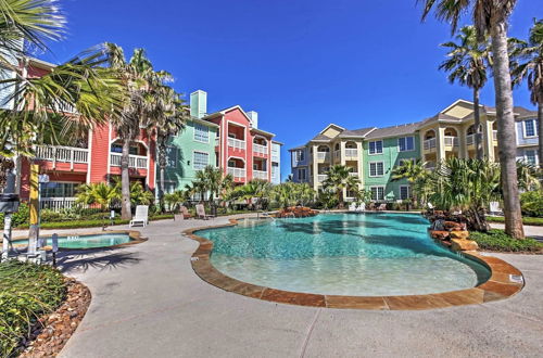 Photo 2 - Colorful Galveston Retreat Steps From Beach & Pool