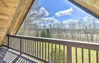 Photo 1 - Secluded Pleasant Mount Cabin w/ Deck & Fireplace