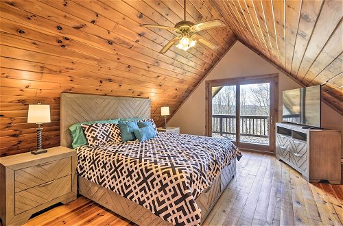 Photo 4 - Secluded Pleasant Mount Cabin w/ Deck & Fireplace