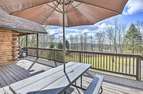 Photo 8 - Secluded Pleasant Mount Cabin w/ Deck & Fireplace