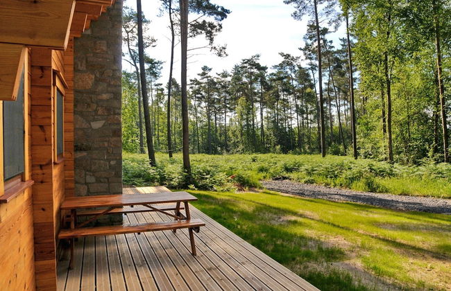 Modern, Wooden Chalet With Wood Burning Stove, in the Forest - Foto 31