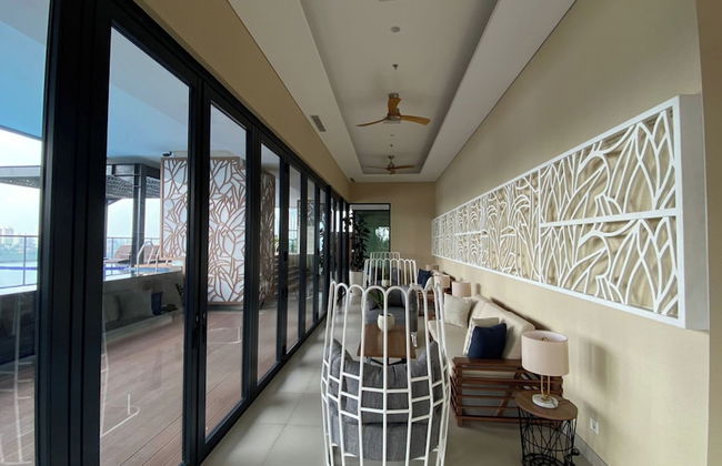 Modern and New 1BR across LRT Station Samara Suites Apartment - Foto 38