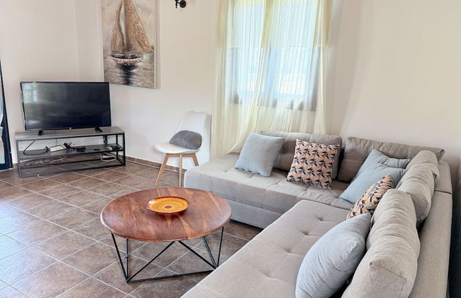 Linda's Villa In Unrivalled Position in Kournas - Amazing View! - Foto 18