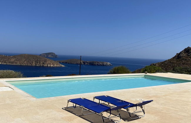 An Amazing Stone Villa-a in Serifos w Shared Pool - Foto 8