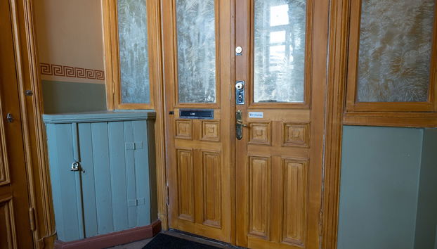 Interior entrance