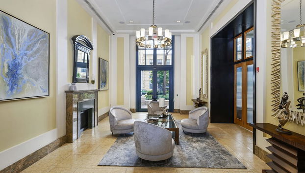 Sala de estar do lobby