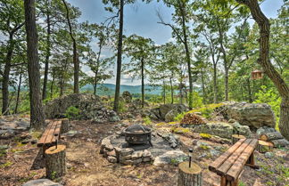 Photo 1 - Upscale Wardensville Cabin w/ Deck and Hot Tub