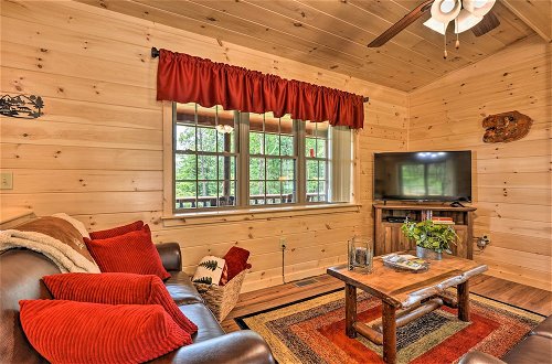 Photo 25 - Upscale Wardensville Cabin w/ Deck and Hot Tub