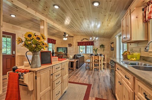 Photo 11 - Upscale Wardensville Cabin w/ Deck and Hot Tub