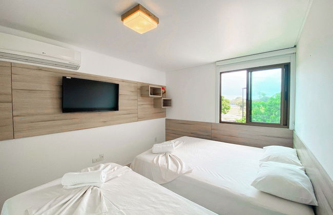 Flats à beira-mar no Carneiros Beach Resort - Foto 47
