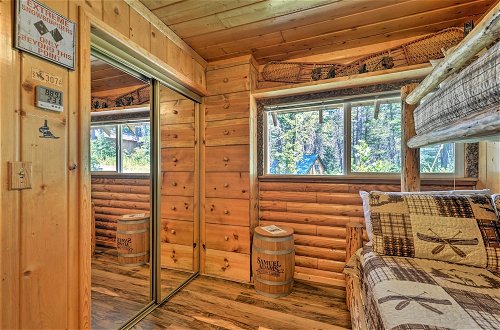 Photo 8 - Alpine Adventures: Cozy Log Cabin w/ Deck & Views