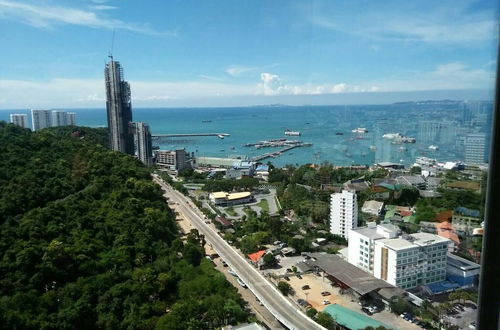 Foto 60 - 31st Floor Two Bedrooms2baths 100 Seaview Pattaya Bayfree Strong Wifi