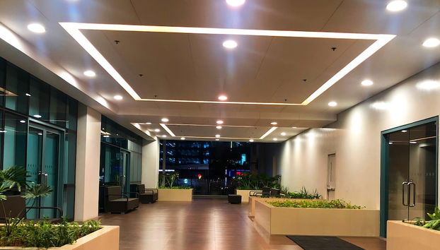 Sala de estar do lobby
