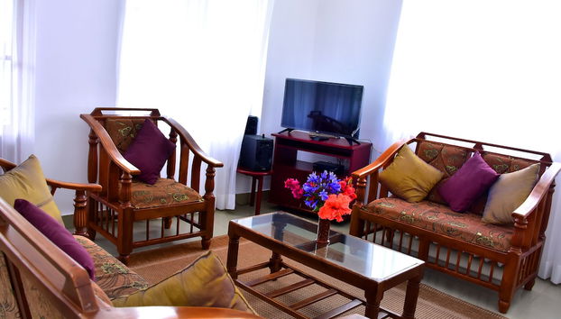 Sala de estar do lobby