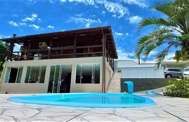 Casa com Piscina em Gov Celso Ramos - SC - Foto 1