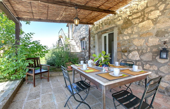 Casa del Piano Valle dei Calanchi in Front of Civita Di Bagnoregio - Foto 26