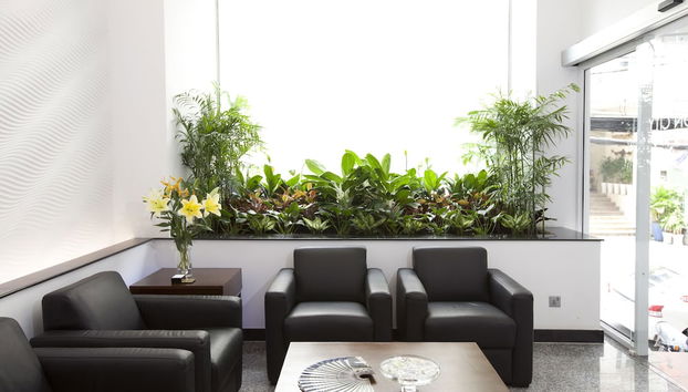 Sitzecke in der Lobby